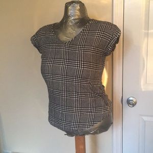 Plaid tee
